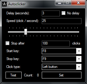 Screenshot of Autoclicker